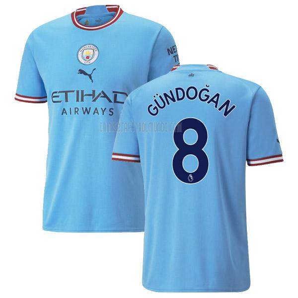 camiseta gundogan manchester city primera 2022-2023