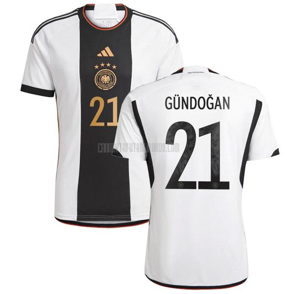 camiseta gündogan alemania copa mundial primera 2022