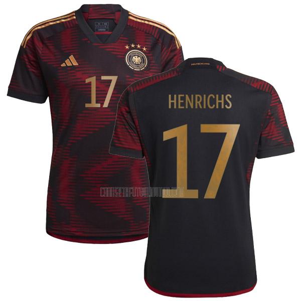 camiseta henrichs alemania copa mundial segunda 2022