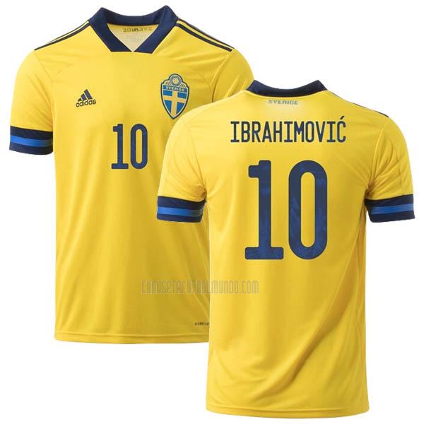 camiseta ibrahimovic del suecia del primera 2020-21