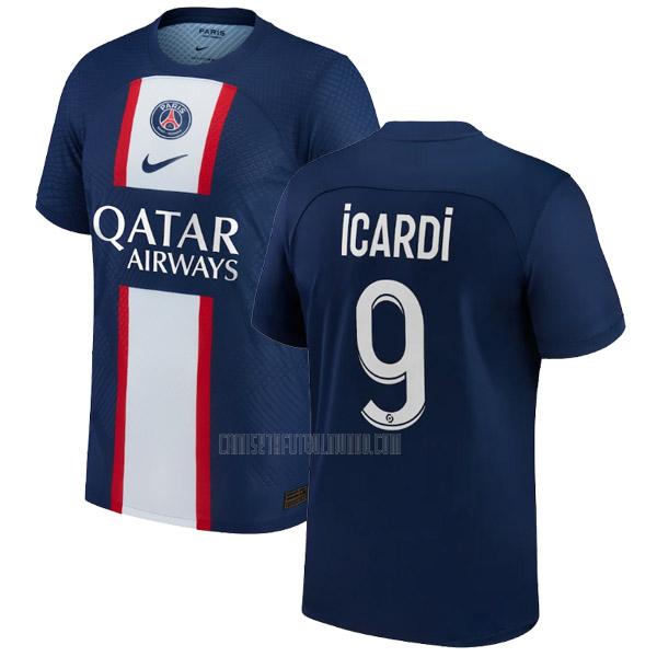 camiseta icardi paris saint-germain primera 2022-2023