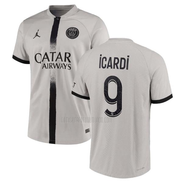 camiseta icardi paris saint-germain segunda 2022-2023