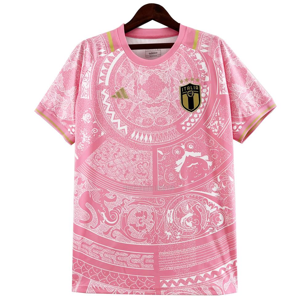 camiseta italia especial rosa 2023-2024