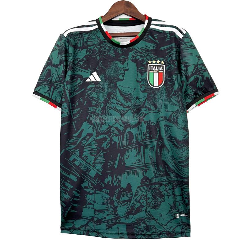 camiseta italia especial verde 2023
