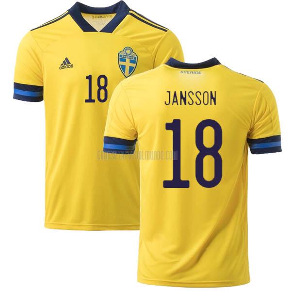 camiseta jansson del suecia del primera 2020-21