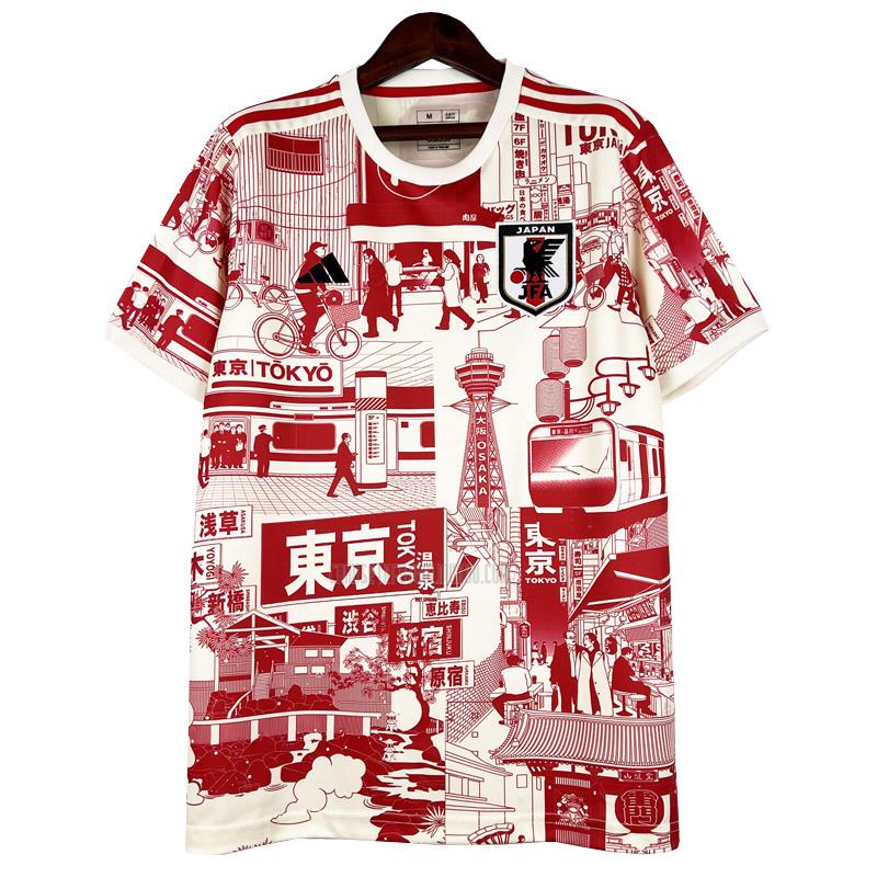 camiseta japón edición especial rojo 2023-2024