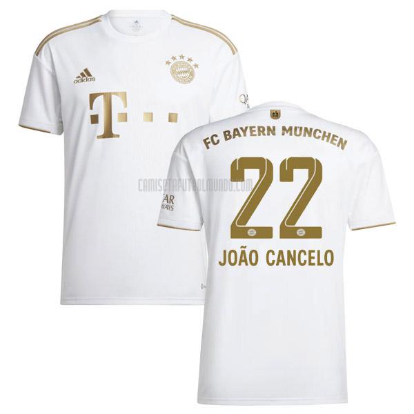 camiseta joao cancelo bayern munich segunda 2022-2023