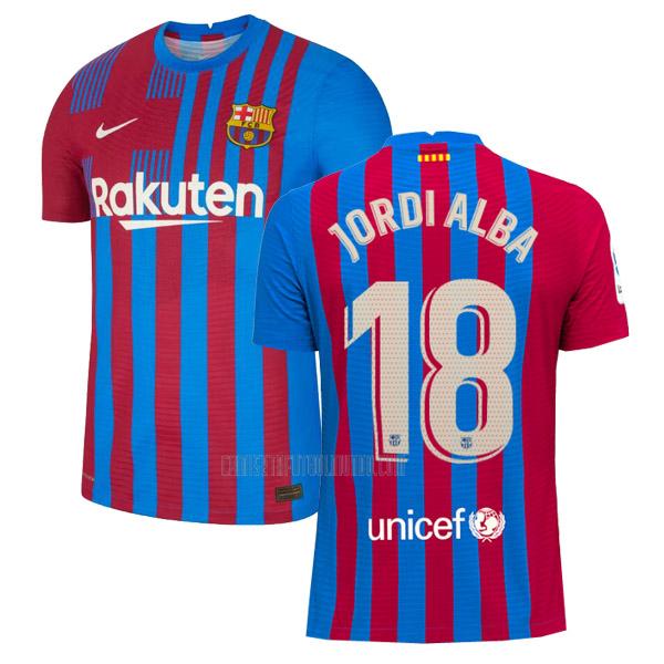camiseta jordi alba barcelona primera 2021-2022