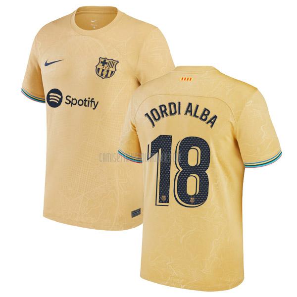 camiseta jordi alba barcelona segunda 2022-2023