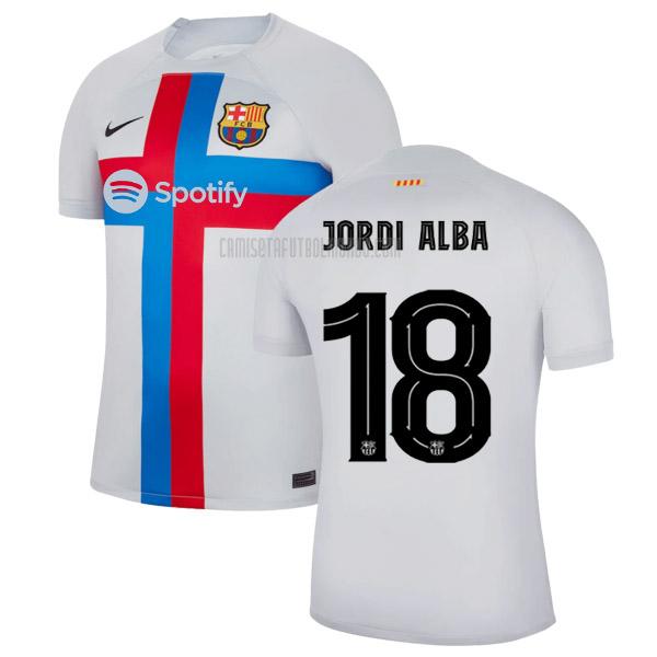 camiseta jordi alba barcelona tercera 2022-2023