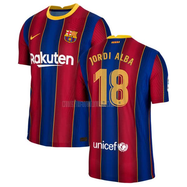 camiseta jordi alba del barcelona del primera 2020-2021