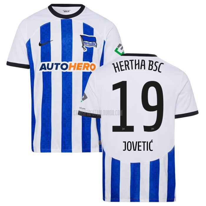 camiseta jovetic hertha berlin primera 2022-2023