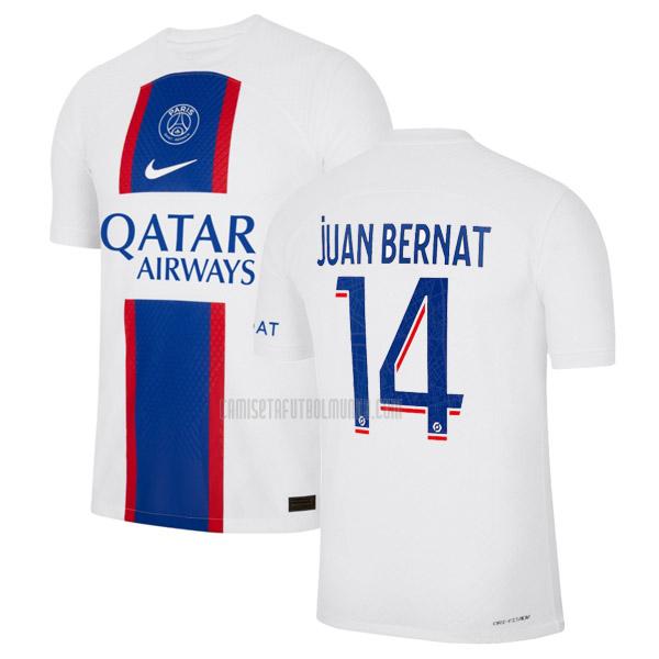 camiseta juan bernat paris saint-germain tercera 2022-2023