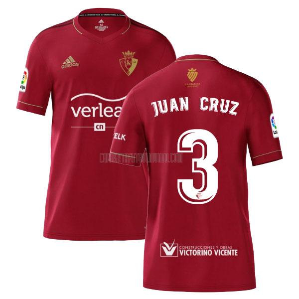 camiseta juan cruz del osasuna del primera 2020-2021