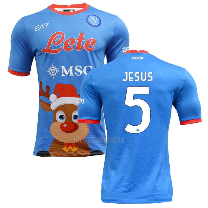 camiseta juan jesus napoli christmas 2022