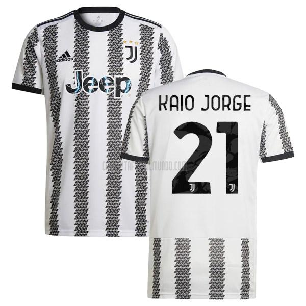 camiseta kaio jorge juventus primera 2022-2023