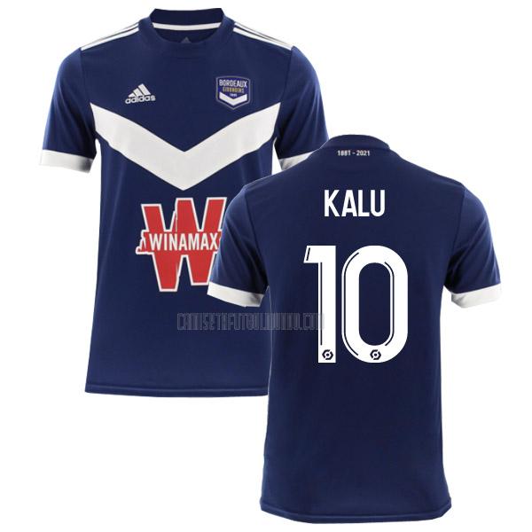 camiseta kalu del bordeaux del primera 2021-2022
