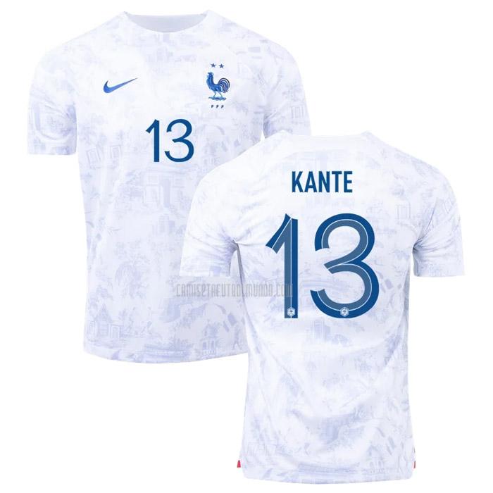 camiseta kante francia copa mundial segunda 2022