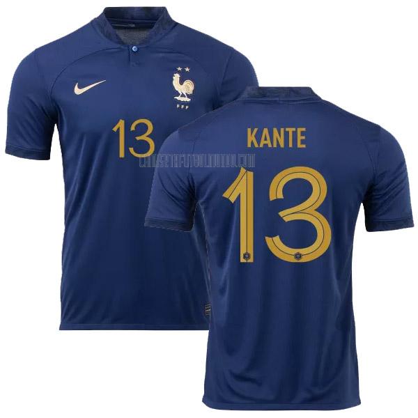camiseta kante francia primera 2022