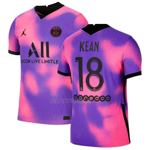 camiseta kean del paris saint-germain del cuarto 2020-2021