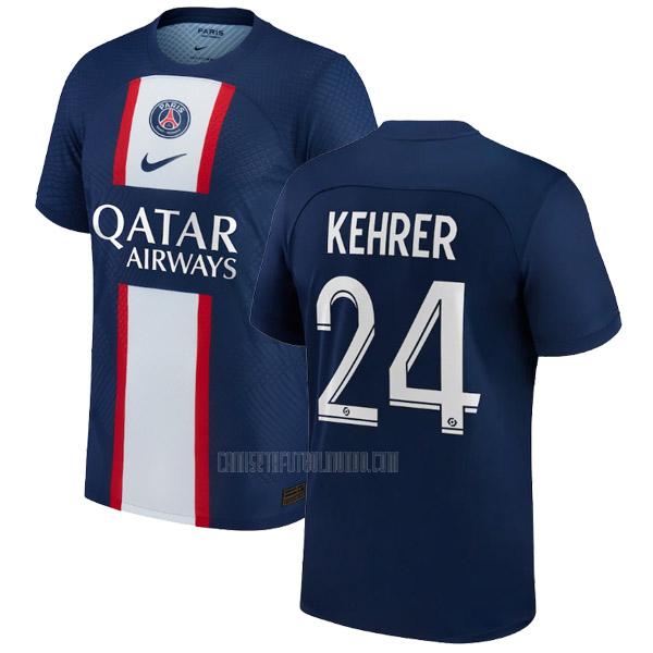 camiseta kehrer paris saint-germain primera 2022-2023