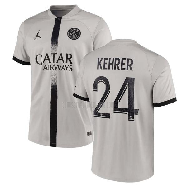 camiseta kehrer paris saint-germain segunda 2022-2023