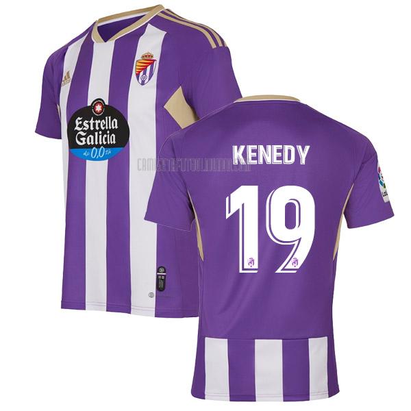 camiseta kenedy real valladolid primera 2022-2023