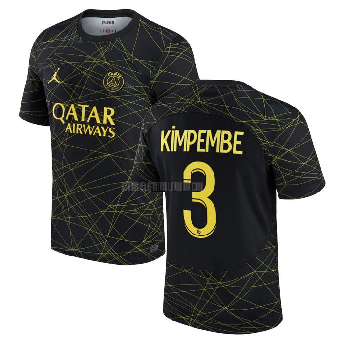 camiseta kimpembe paris saint-germain cuatro 2022-2023