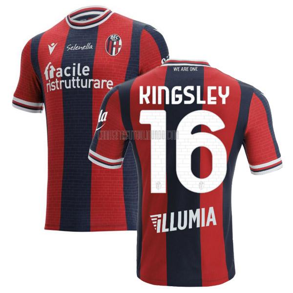 camiseta kingsley del bologna del primera 2021-2022