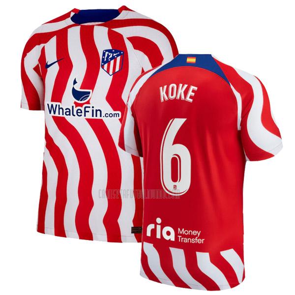camiseta koke atlético de madrid primera 2022-2023