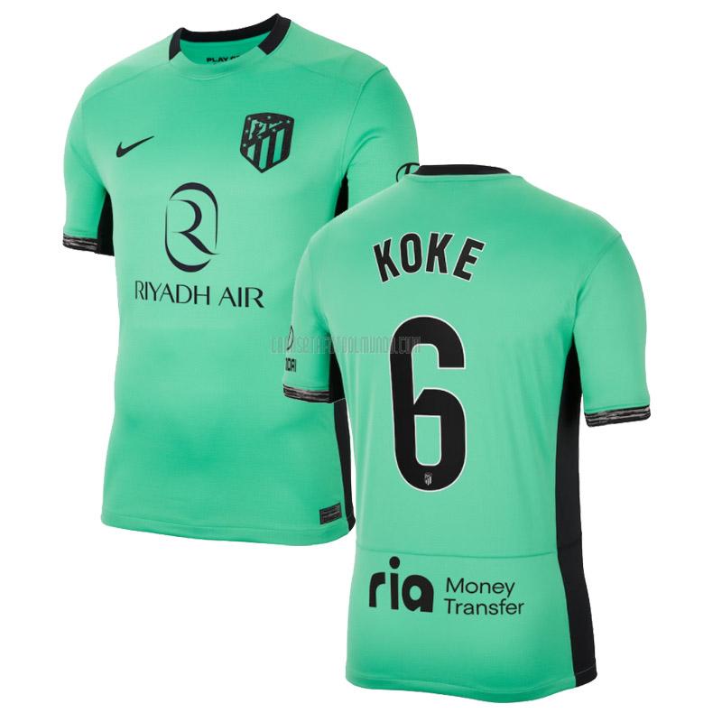 camiseta koke atlético de madrid tercera 2023-2024