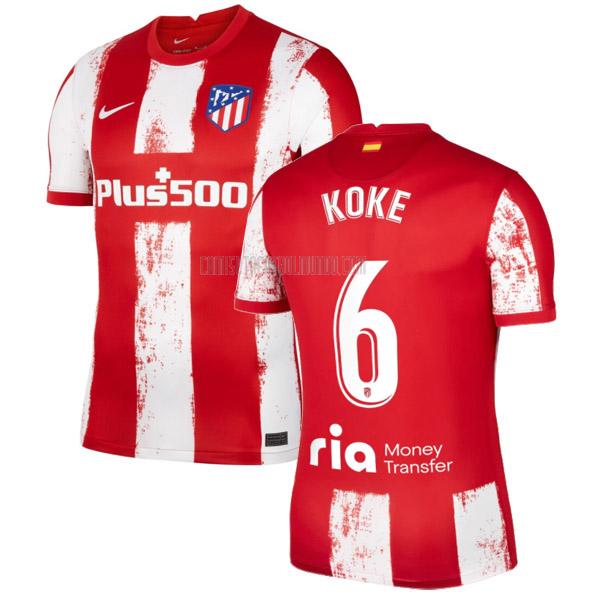 camiseta koke del atlético de madrid del primera 2021-2022