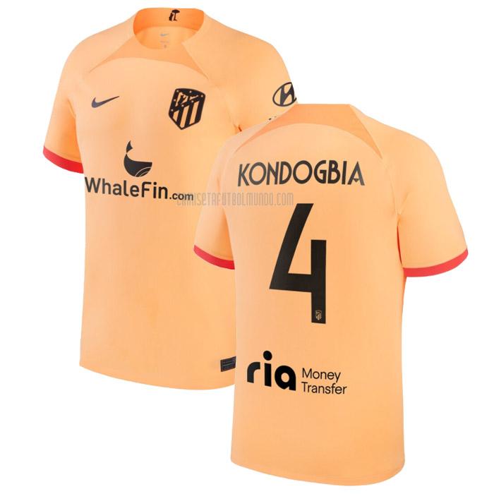 camiseta kondogbia atletico madrid tercera 2022-2023