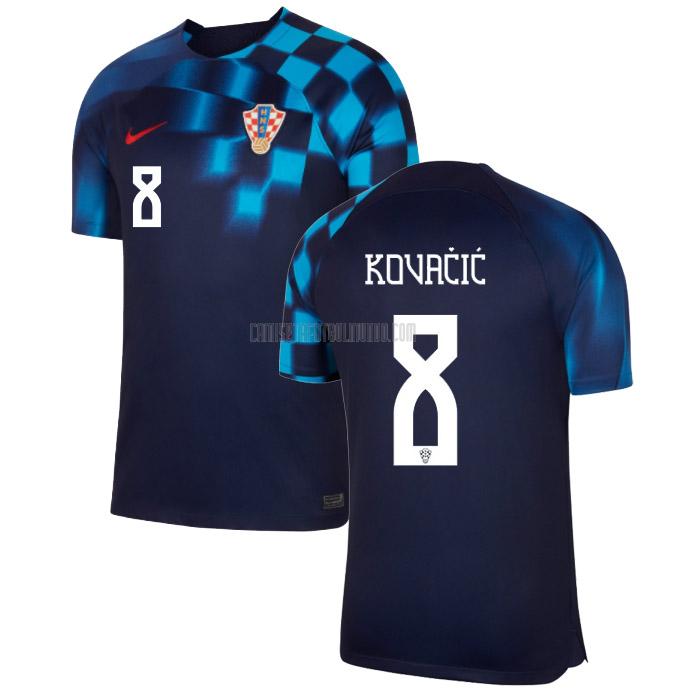 camiseta kovacic croacia copa mundial segunda 2022