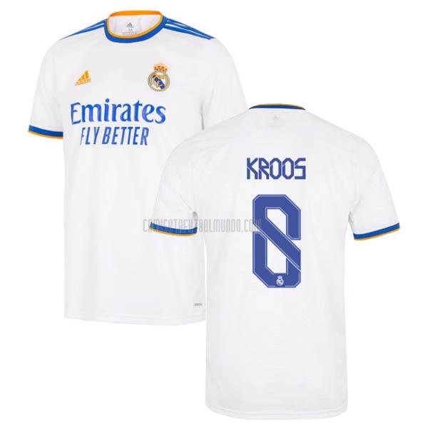 camiseta kroos del real madrid del primera 2021-2022