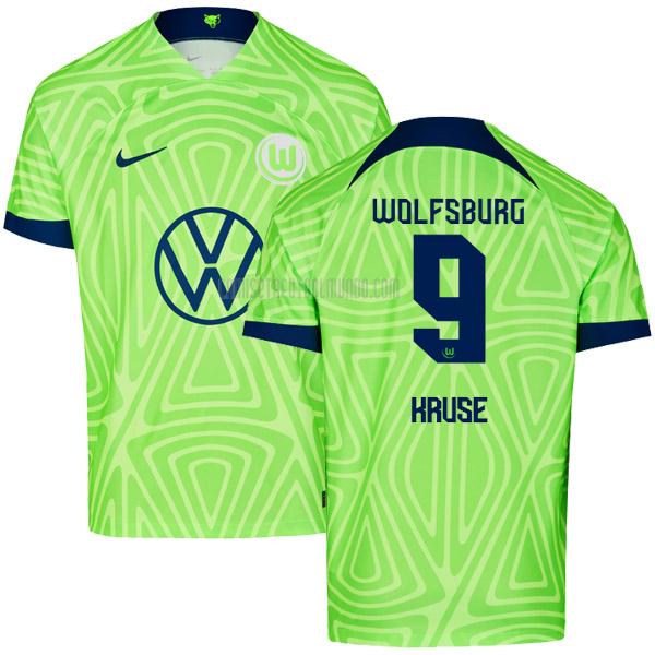 camiseta kruse wolfsburg primera 2022-2023
