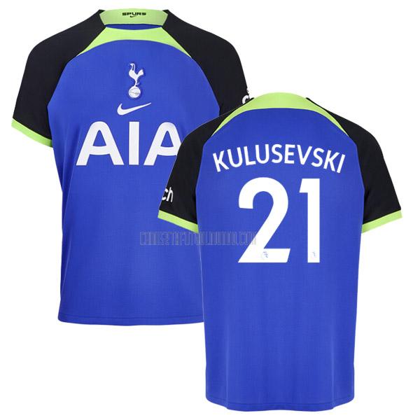 camiseta kulusevski tottenham hotspur segunda 2022-2023