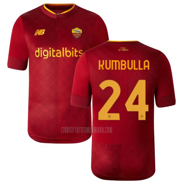 camiseta kumbulla del roma del primera 2022-2023