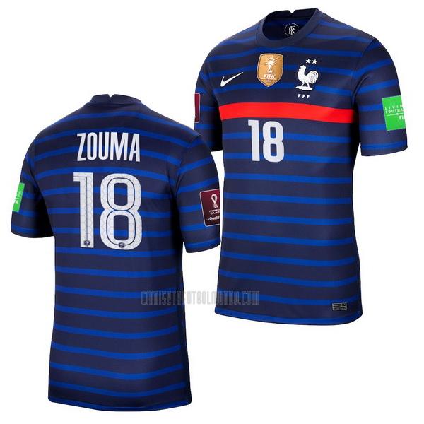 camiseta kurt zouma del francia del primera 2021-2022