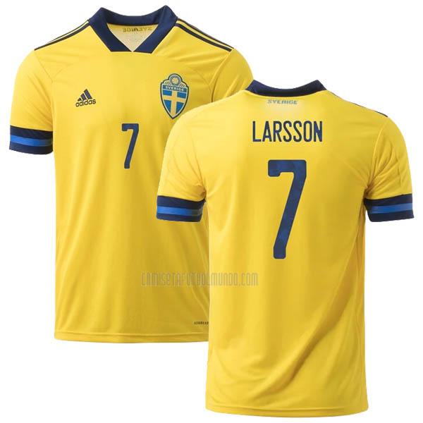 camiseta larsson del suecia del primera 2020-21