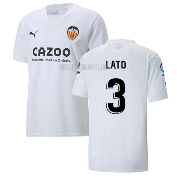 camiseta lato valencia primera 2022-2023