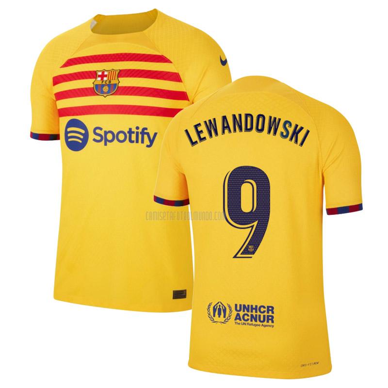 camiseta lewandowski barcelona cuarta 2022-2023