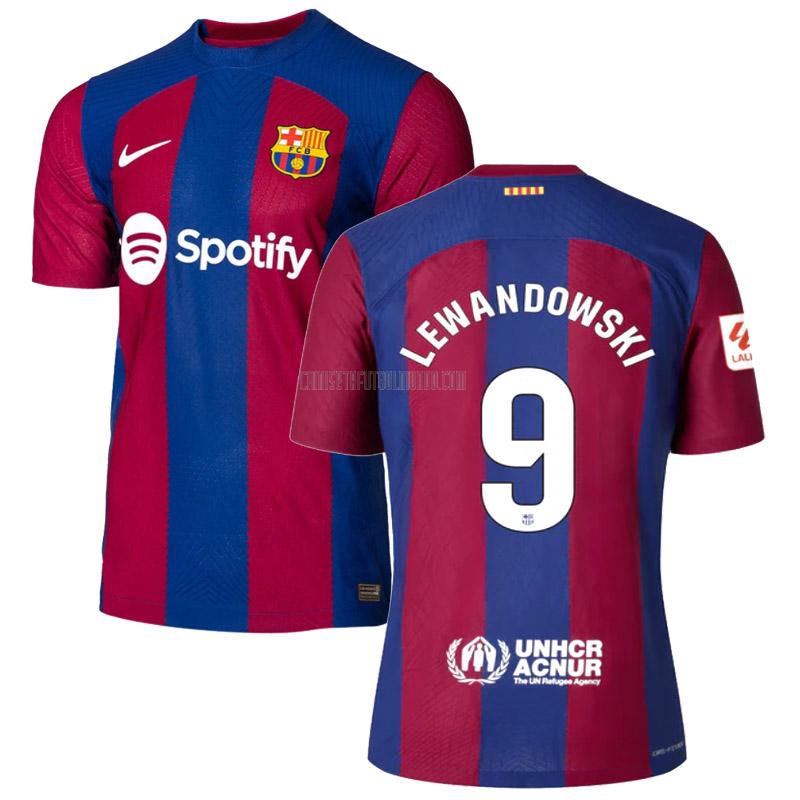 camiseta lewandowski barcelona edición de jugador primera 2023-2024