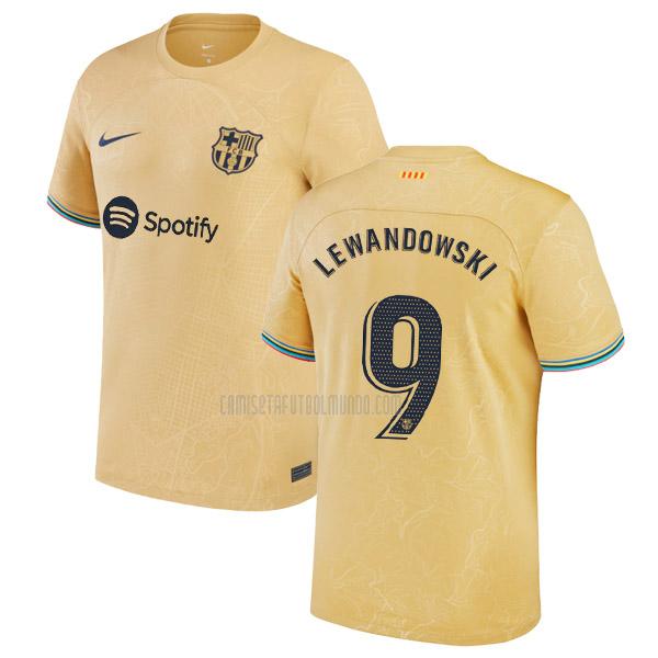 camiseta lewandowski barcelona segunda 2022-2023