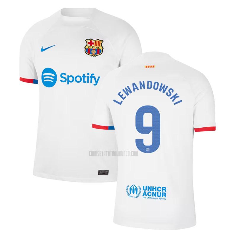 camiseta lewandowski barcelona segunda 2023-2024