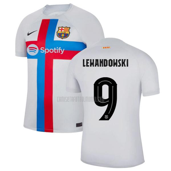 camiseta lewandowski barcelona tercera 2022-2023