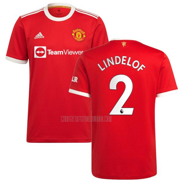 camiseta lindelof del manchester united del primera 2021-2022