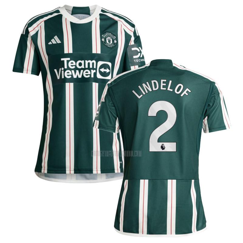 camiseta lindelof manchester united segunda 2023-2024