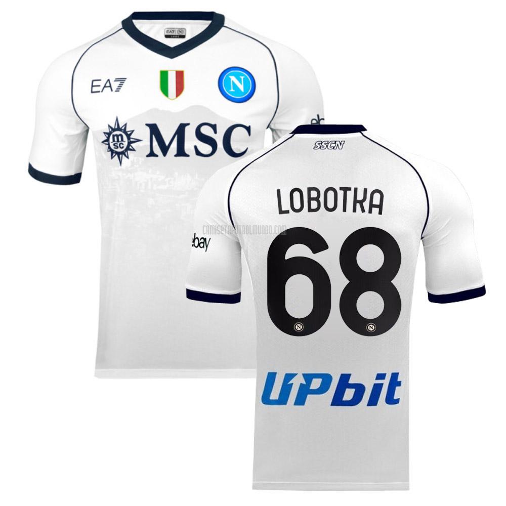 camiseta lobotka napoli segunda 2023-2024