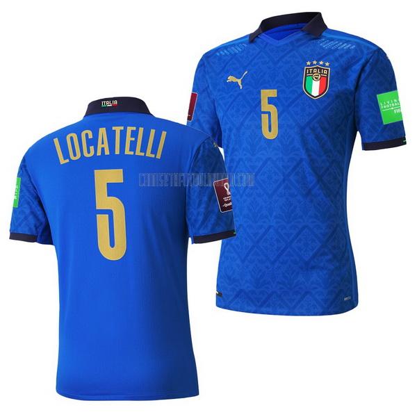 camiseta locatelli del italia del primera 2021-2022